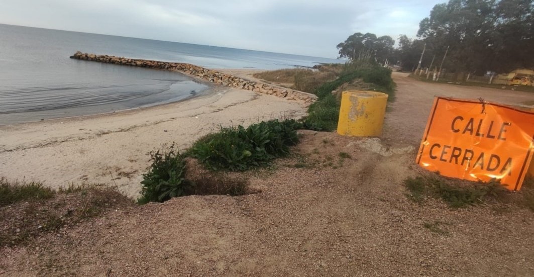 Preocupación por el deterioro del barranco en la rambla de Playa Pascual